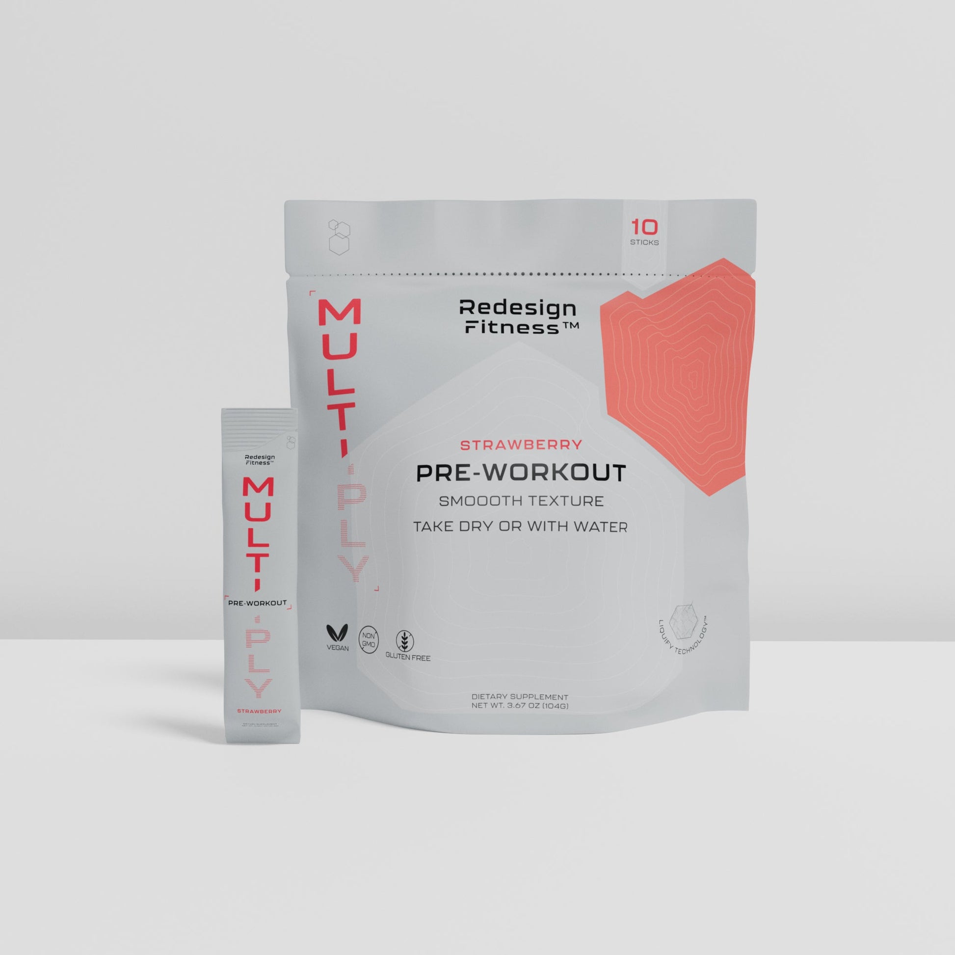 Image of Strawberry Multiply Pre-Workout front